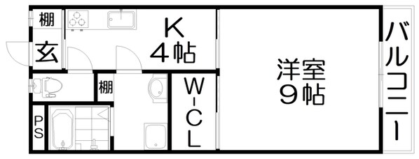 前川コーポの物件間取画像